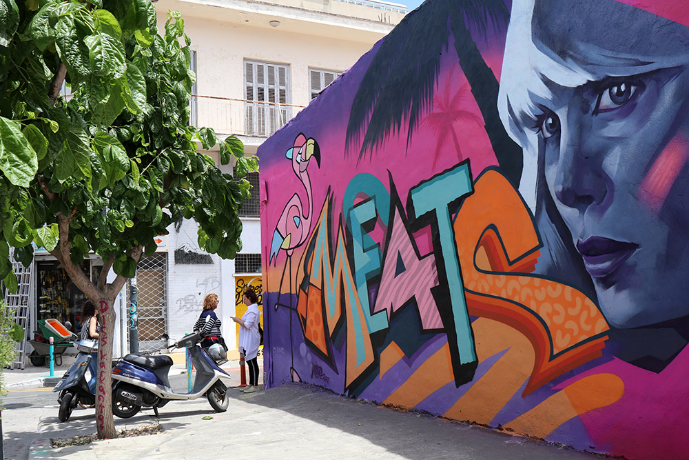 Streetart in Limassol auf Zypern